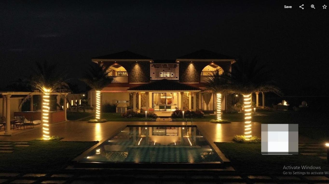 Redhomex Cove Castle Villa 하이데라바드 외부 사진